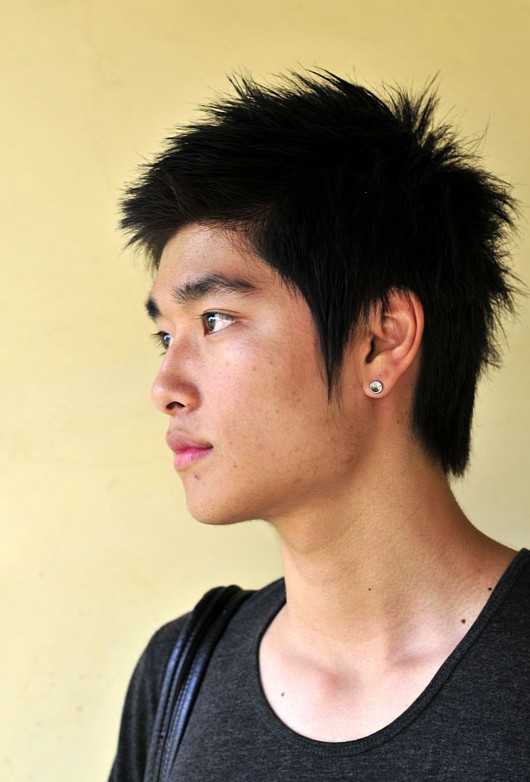 Fashion Asian Haircut for Men