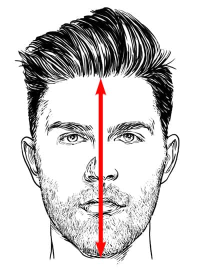 Measuring Your Face Length