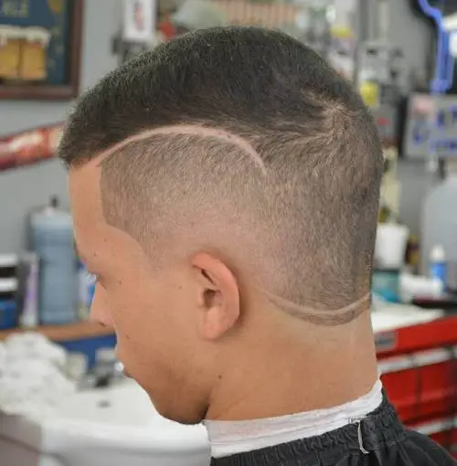 Shaved Fade