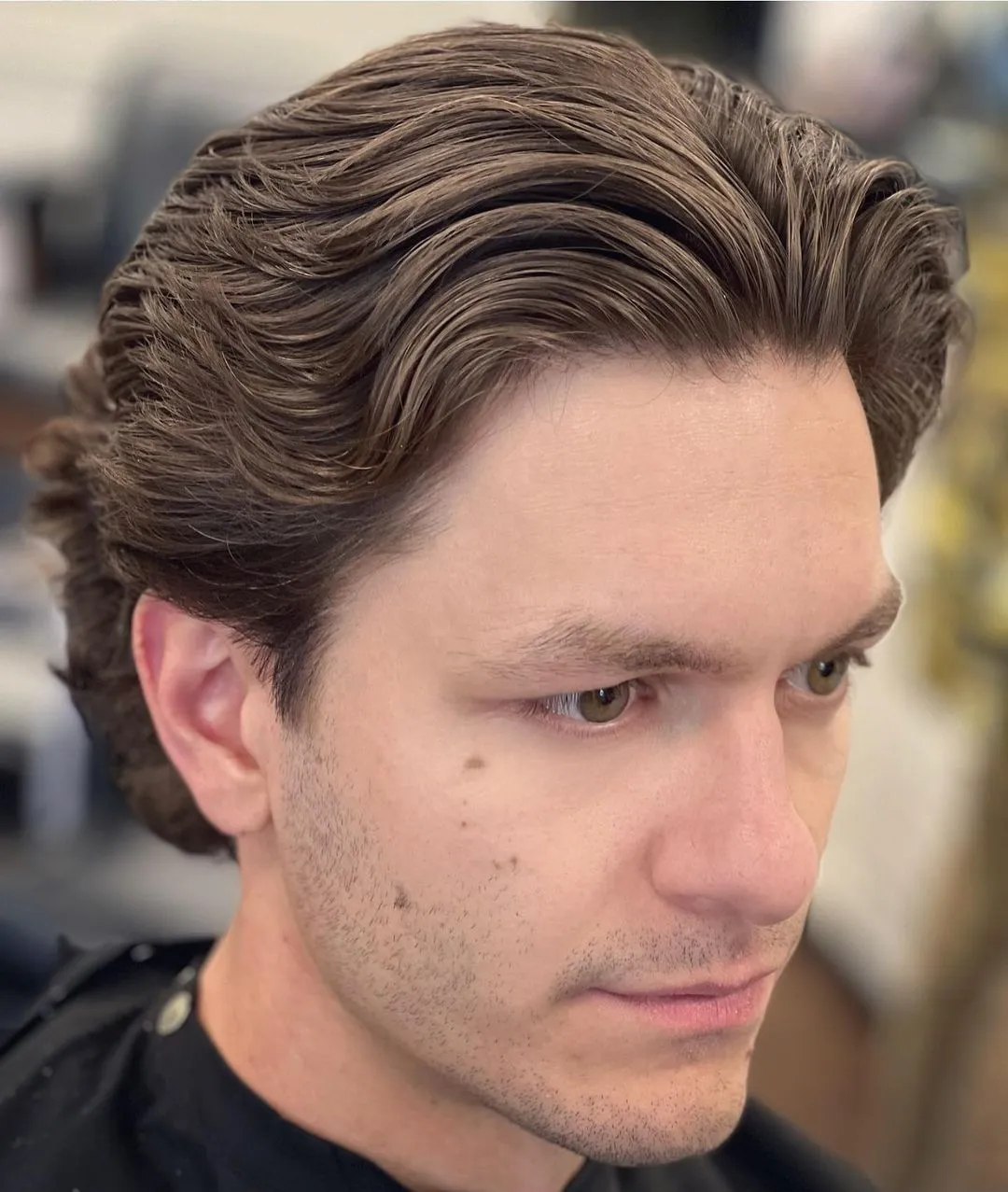 flow with blended hair
