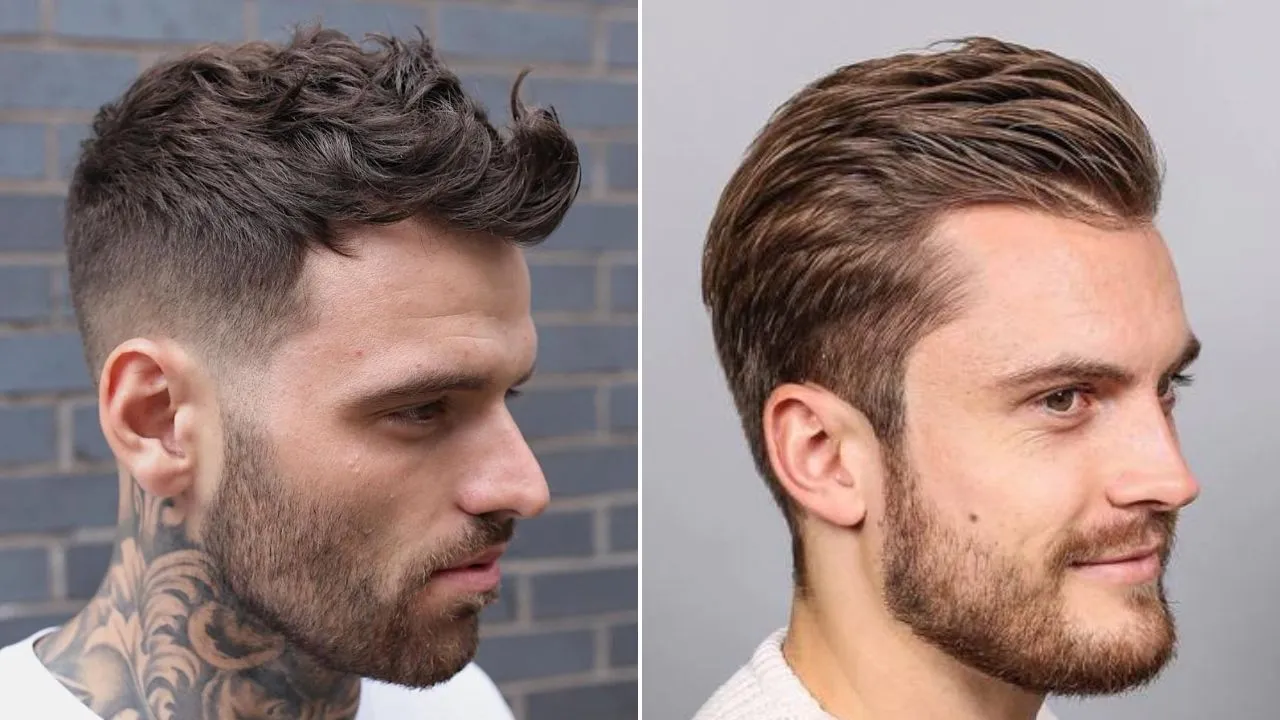 Receding Hairline haircuts for men