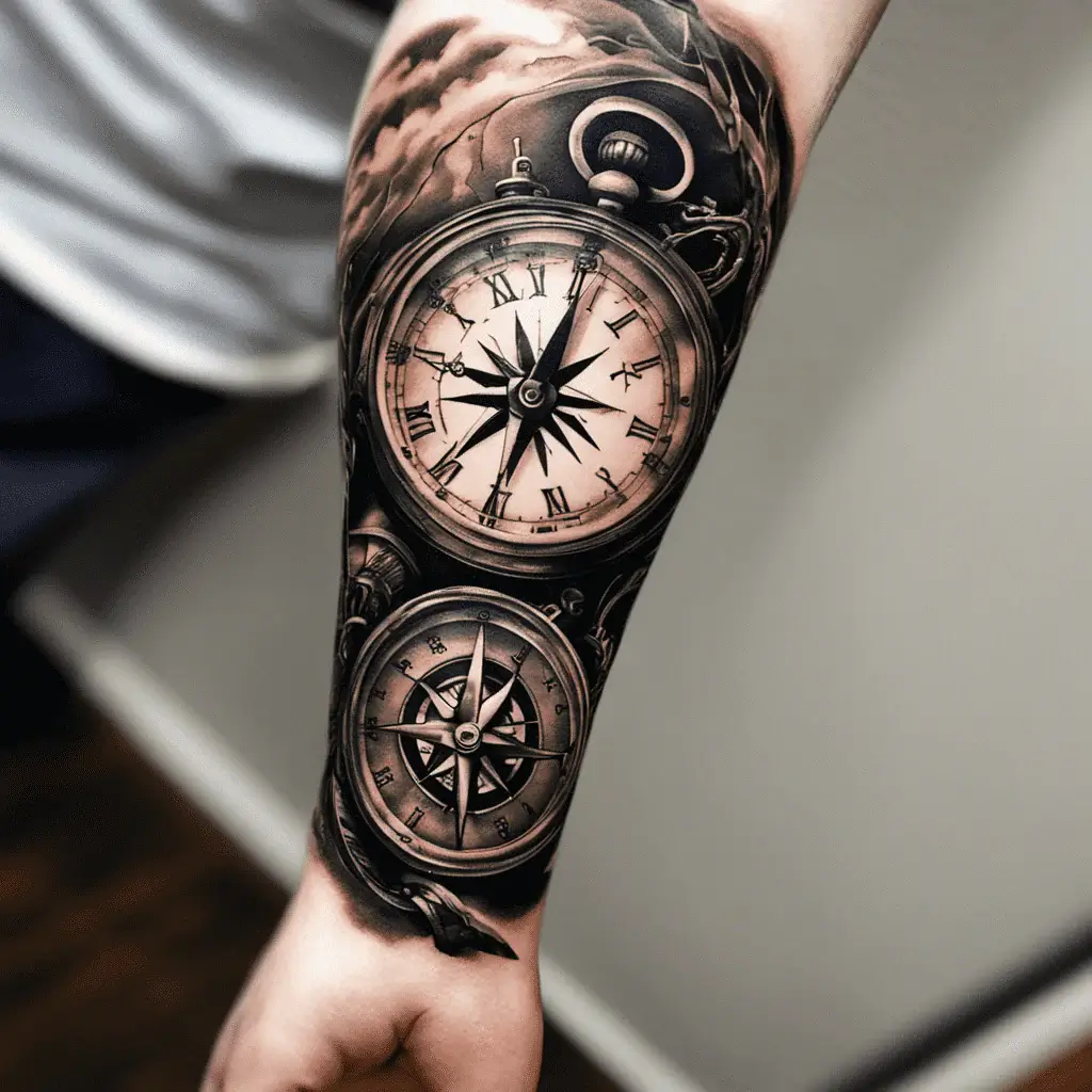 Clock-Tattoo-10-Nfaashiontrend