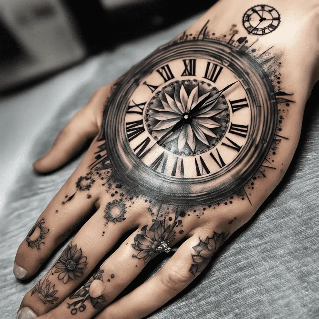 Clock-Tattoo-29-Nfashiontrend