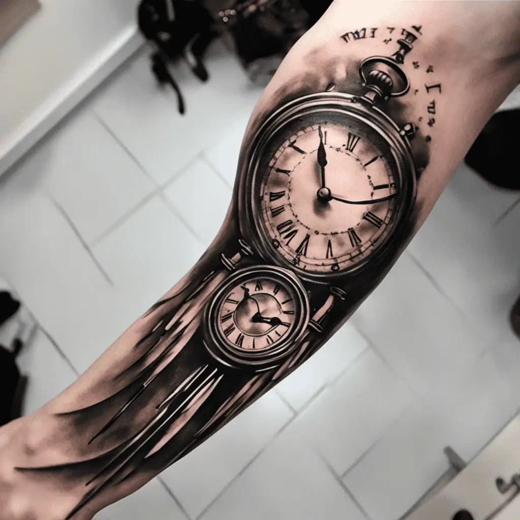 Clock-Tattoo-36-Nfashiontrend