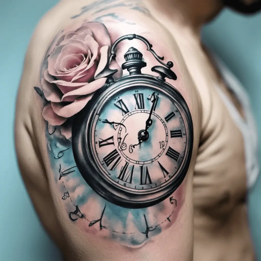 Clock-Tattoo-40-Nfashiontrend