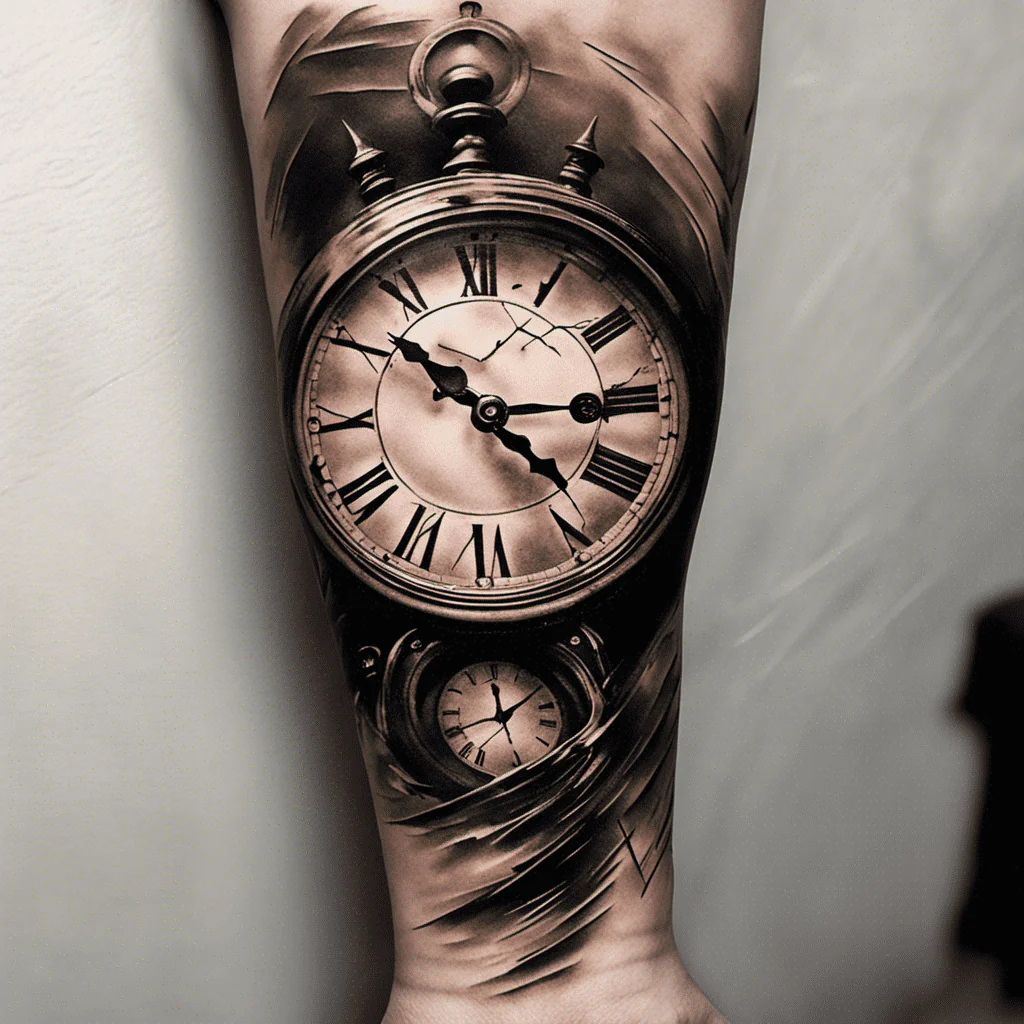 Clock-Tattoo-49-Nfashiontrend