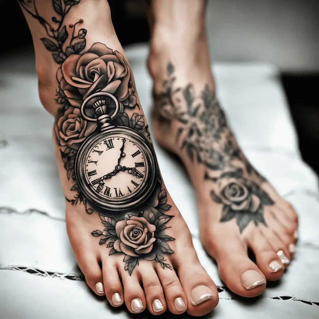 Clock-Tattoo-50-Nfashiontrend