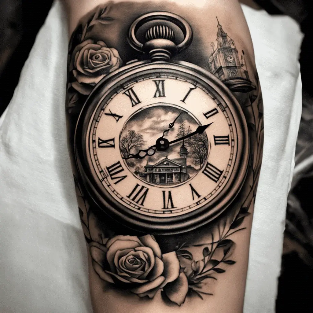 Clock-Tattoo-54-Nfashiontrend