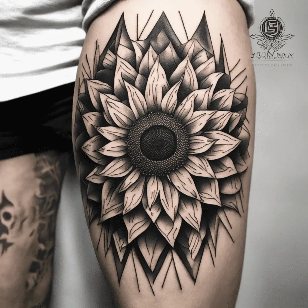 Sunflower-Tattoo-12-Nfashiontrend