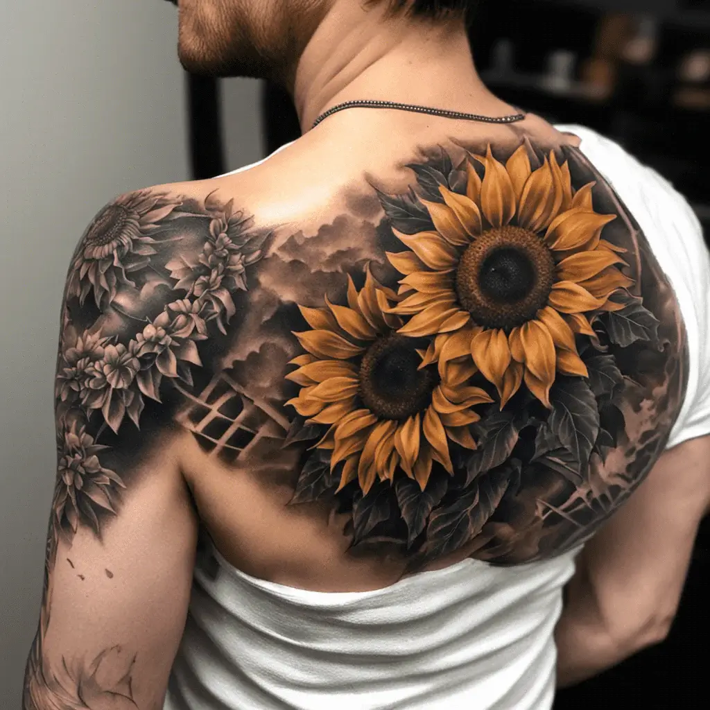 Sunflower-Tattoo-20-Nfashiontrend