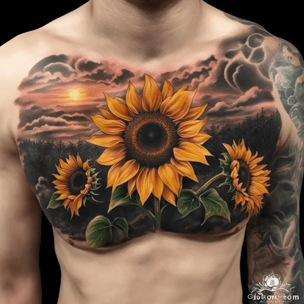 Sunflower-Tattoo-24-NFashiontrend