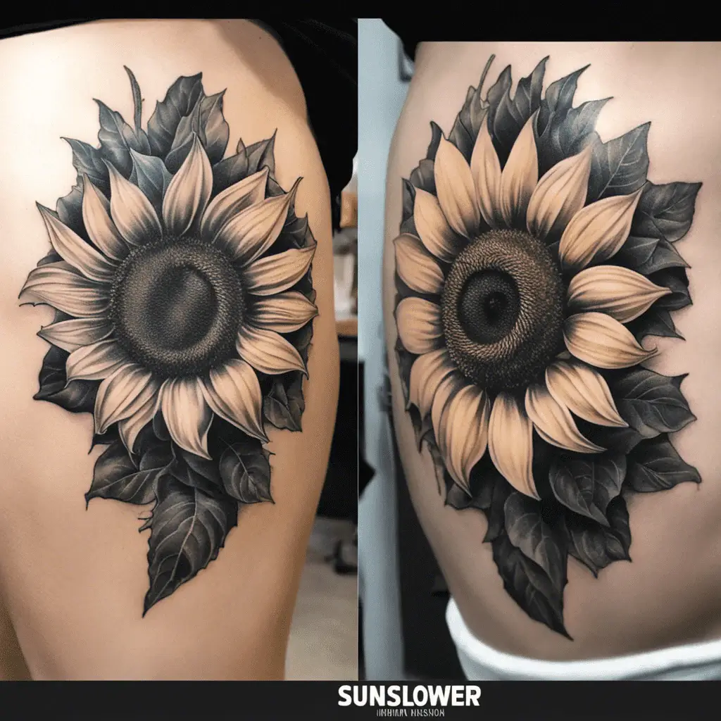 Sunflower-Tattoo-27-Nfashiontrend