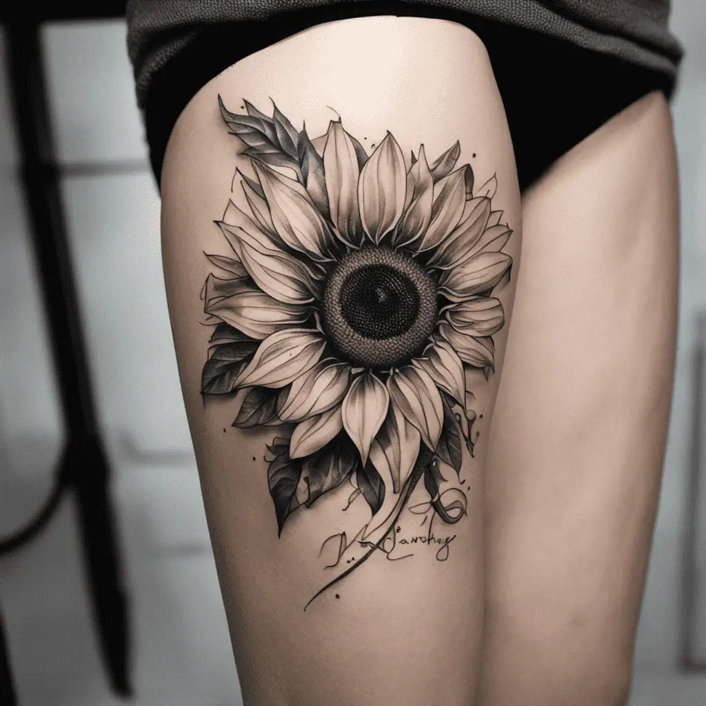 Sunflower-Tattoo-28-Nfashiontrend