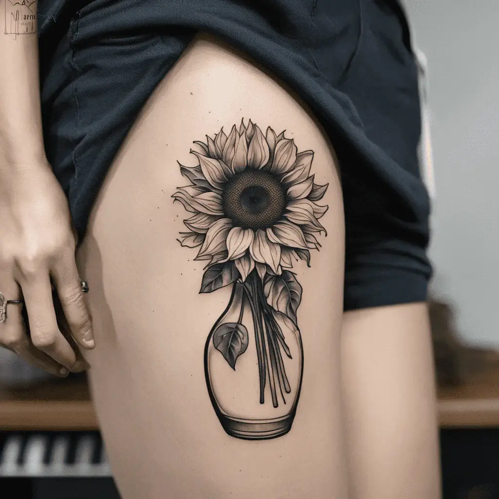 Sunflower-Tattoo-29-Nfashiontrend