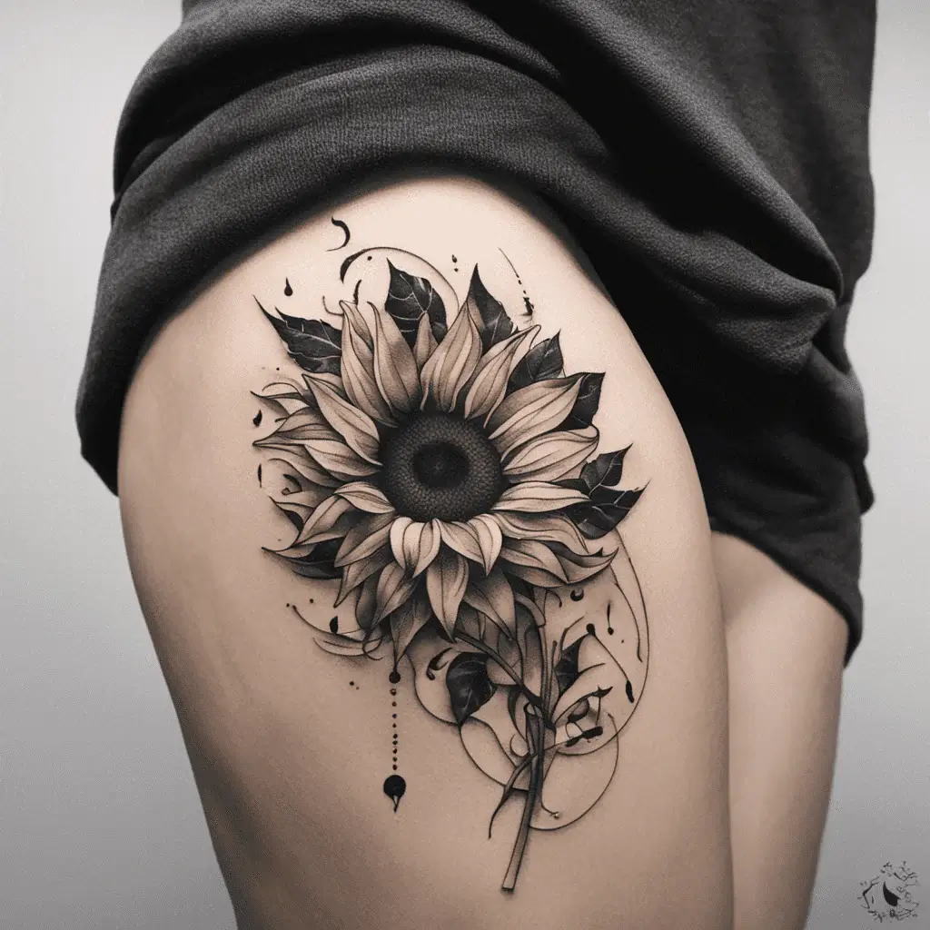 Sunflower-Tattoo-30-Nfashiontrend
