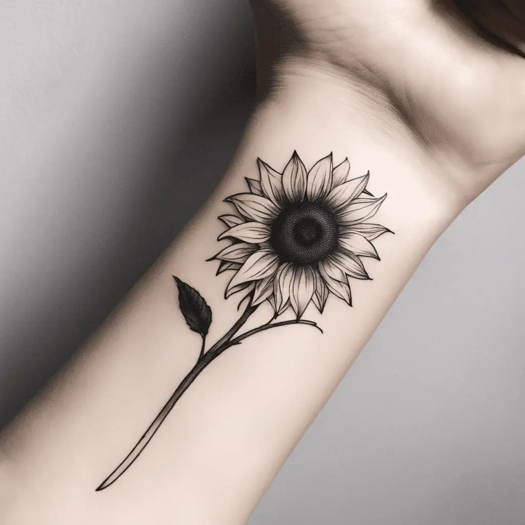 Sunflower-Tattoo-38-Nfashiontrend