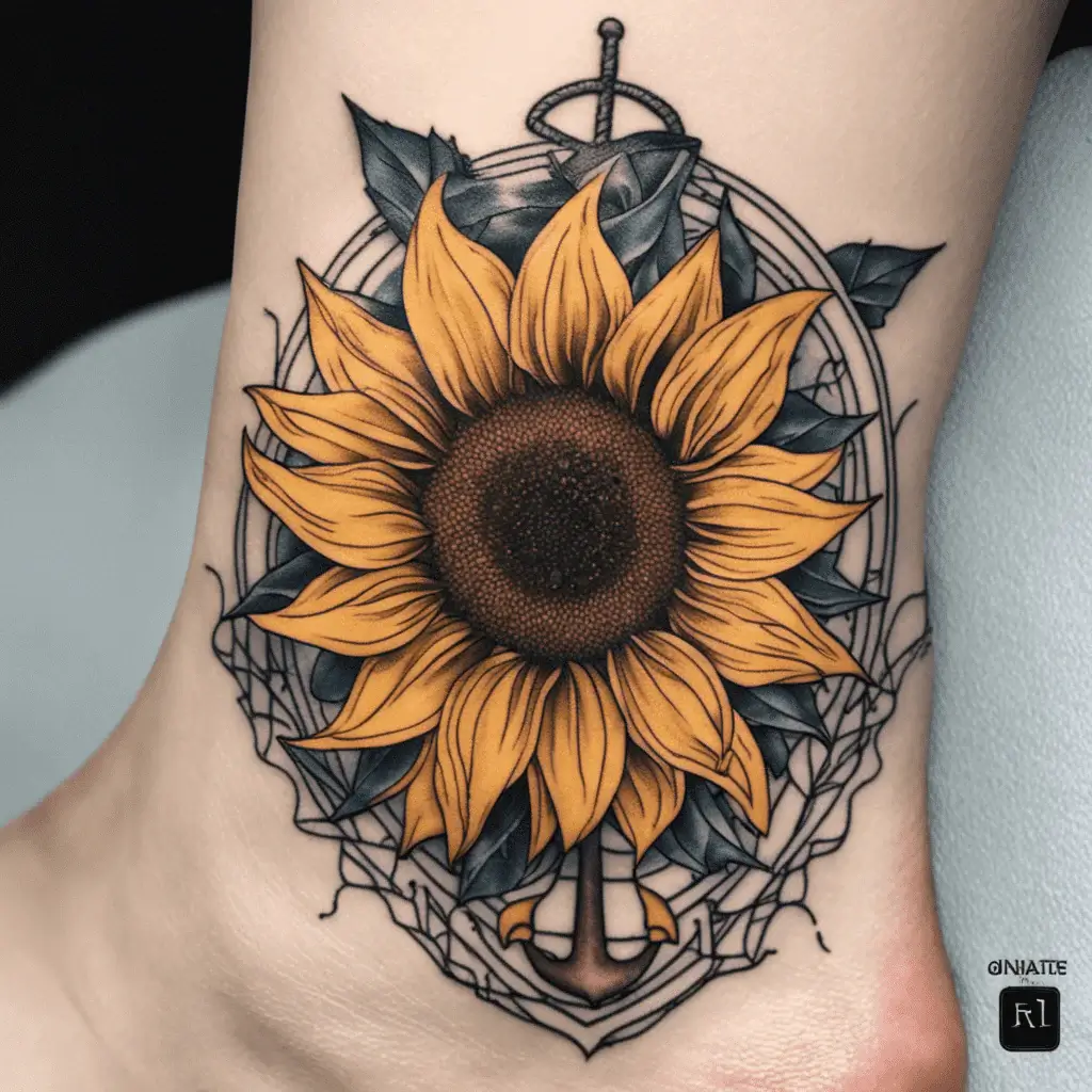 Sunflower-Tattoo-43-Nfashiontrend