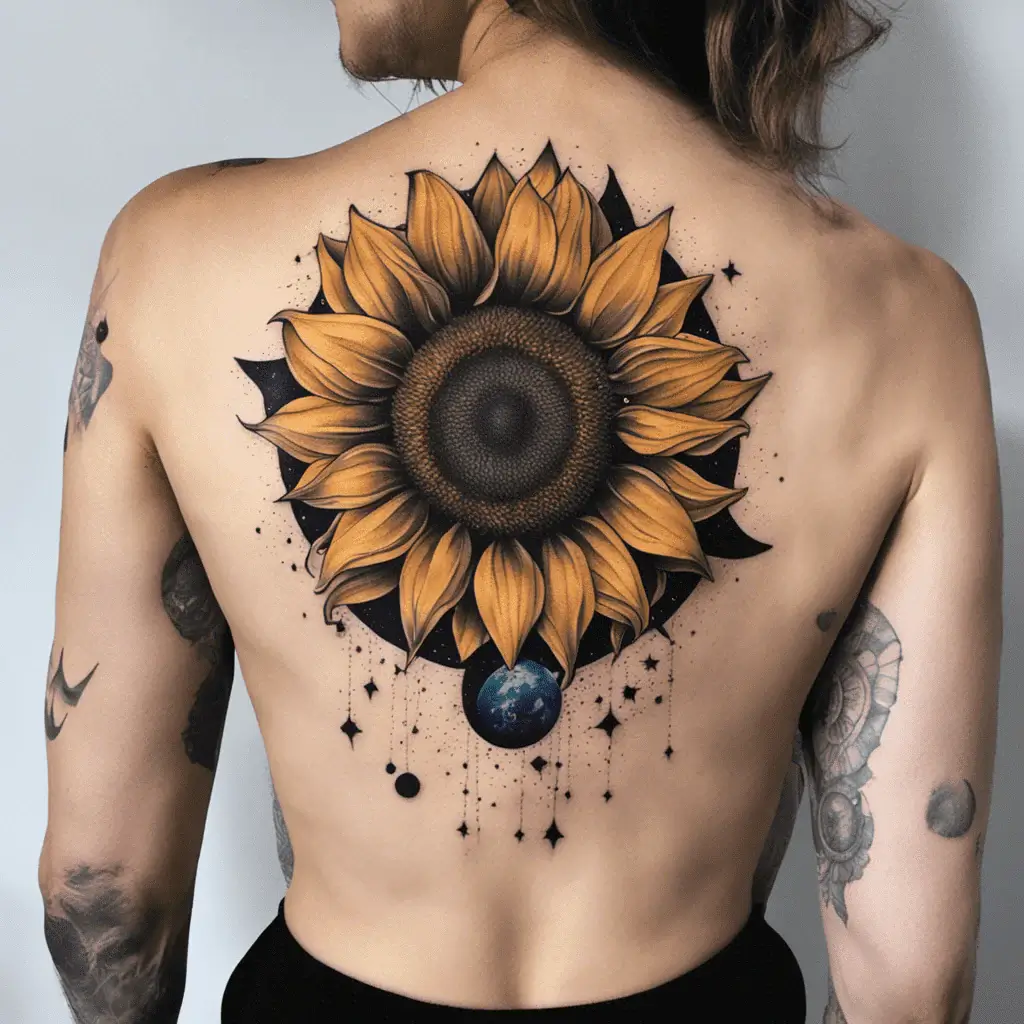 Sunflower-Tattoo-59-Nfashiontrend