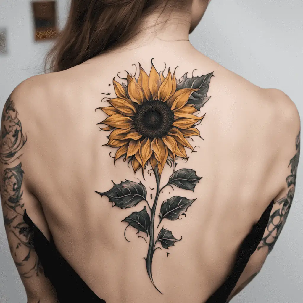 Sunflower-Tattoo-64-Nfashiontrend