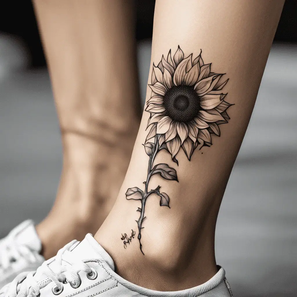 Sunflower-Tattoo-66-Nfashiontrend