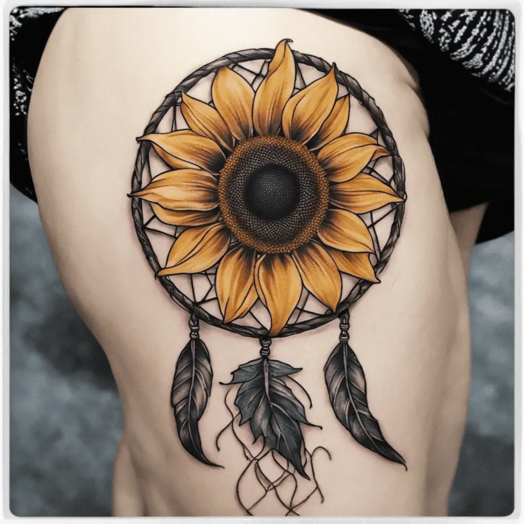 Sunflower-Tattoo-68-Nfashiontrend
