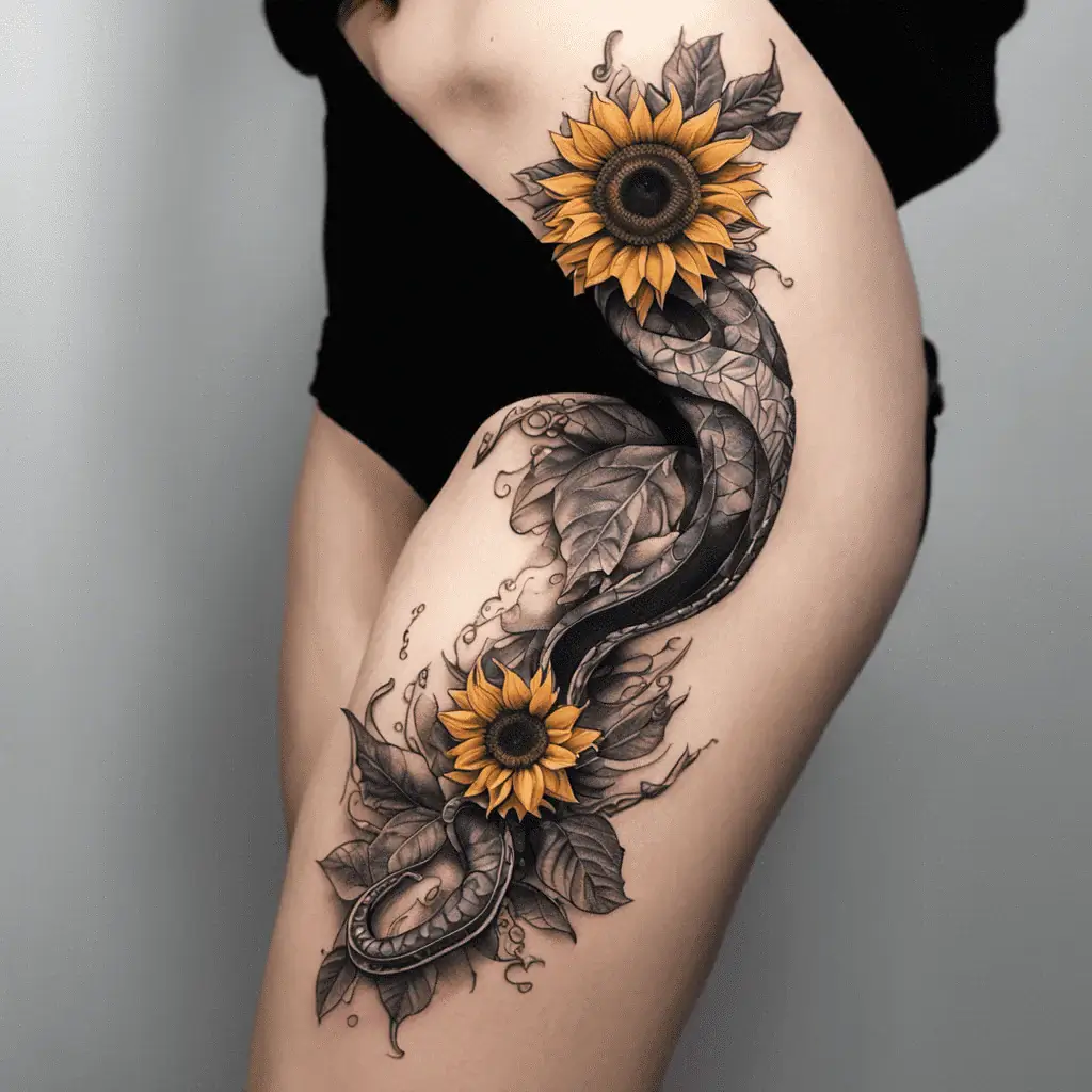 Sunflower-Tattoo-81-Nfashiontrend