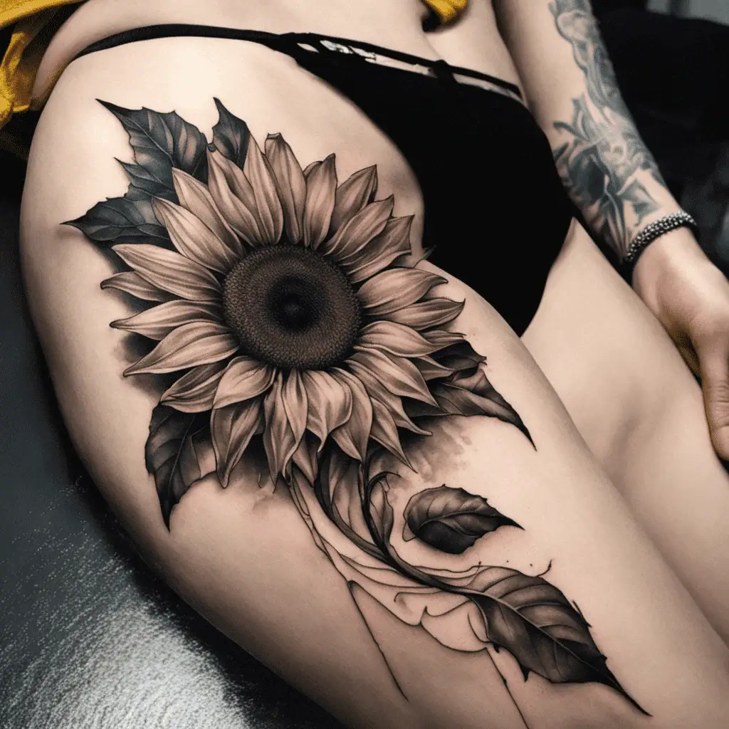 Sunflower-Tattoo-85-Nfashiontrend