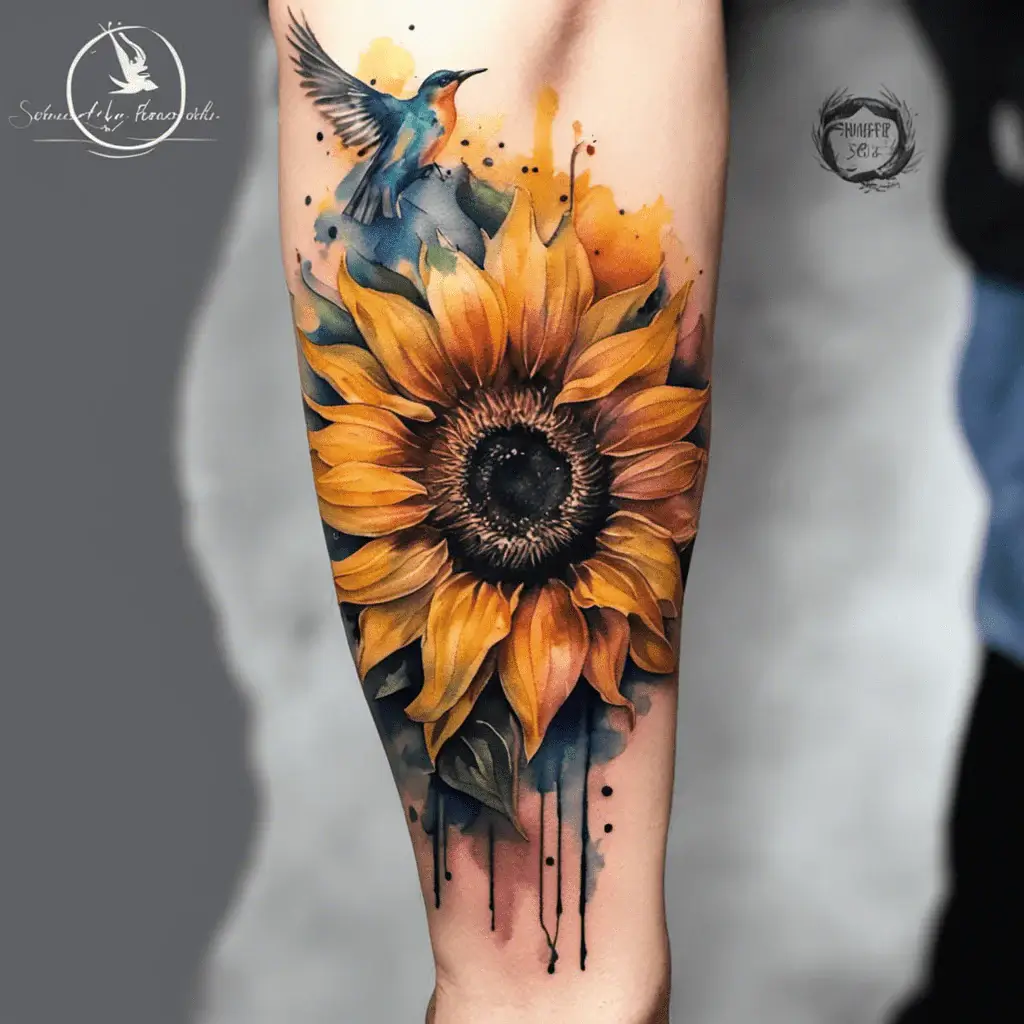 Sunflower-Tattoo-90-Nfashiontrend