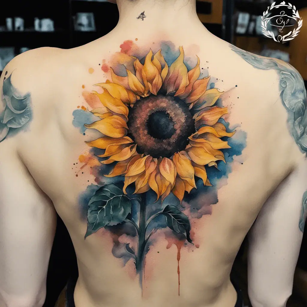 Sunflower-Tattoo-93-Nfashiontrend