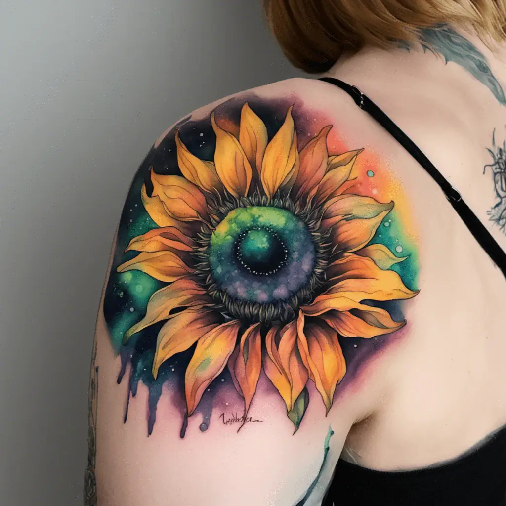 Sunflower-Tattoo-94-Nfashiontrend